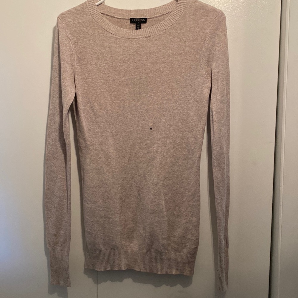 NWT Cream Express Sweater
